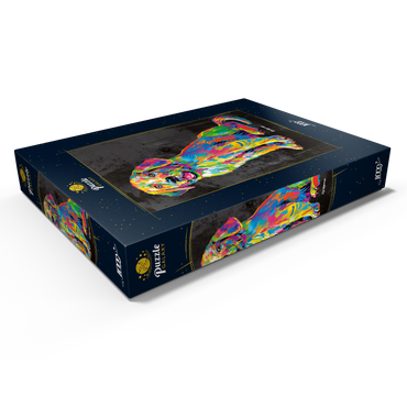 Darstellung des Puzzle Motivs Pop Colors Lab 1000 Puzzle Schachtel Ansicht1