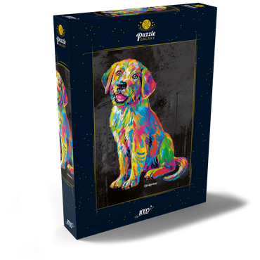 Darstellung des Puzzle Motivs Pop Colors Lab 1000 Puzzle Schachtel Ansicht2