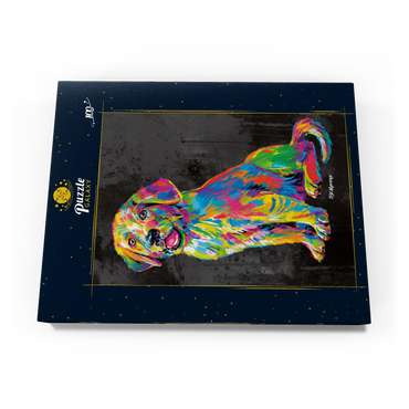 Darstellung des Puzzle Motivs Pop Colors Lab 100 Puzzle Schachtel Ansicht3