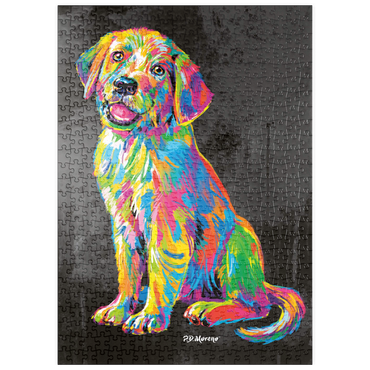 Darstellung des Puzzle Motivs puzzleplate Pop Colors Lab 500 Puzzle