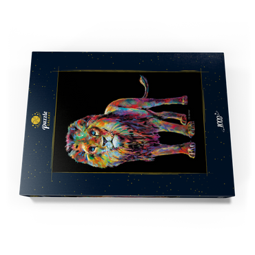 Darstellung des Puzzle Motivs Pop Colors Lion 1000 Puzzle Schachtel Ansicht3