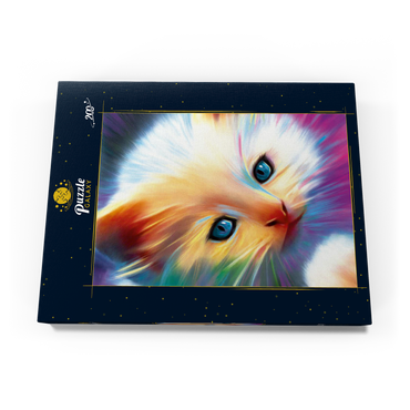 Darstellung des Puzzle Motivs Soft Eyes 200 Puzzle Schachtel Ansicht3