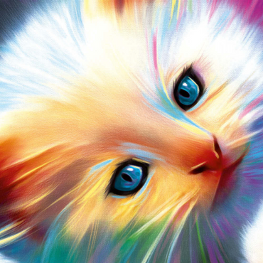 Darstellung des Puzzle Motivs Soft Eyes 200 Puzzle 3D Modell