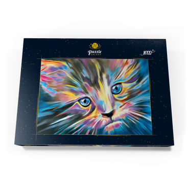 Darstellung des Puzzle Motivs Purrr Fect 1000 Puzzle Schachtel Ansicht3