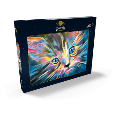 Darstellung des Puzzle Motivs Purrr Fect 100 Puzzle Schachtel Ansicht2