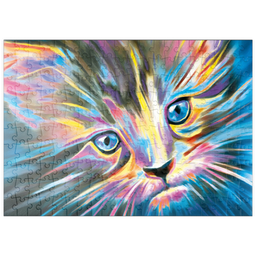 Darstellung des Puzzle Motivs puzzleplate Purrr Fect 200 Puzzle