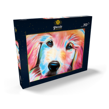 Darstellung des Puzzle Motivs Sweet Pup 200 Puzzle Schachtel Ansicht2
