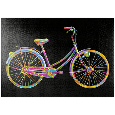 Darstellung des Puzzle Motivs puzzleplate Fun Bike 1000 Puzzle