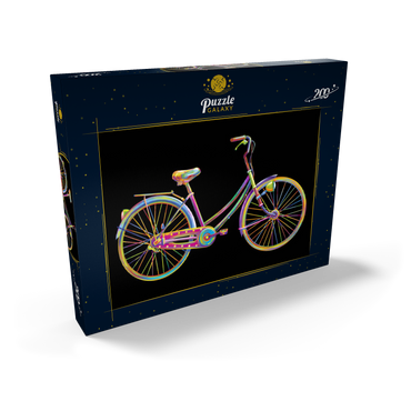 Darstellung des Puzzle Motivs Fun Bike 200 Puzzle Schachtel Ansicht2