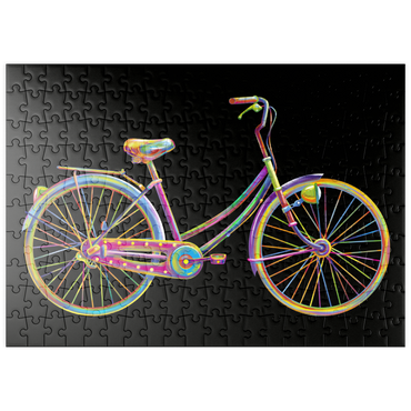 Darstellung des Puzzle Motivs puzzleplate Fun Bike 200 Puzzle