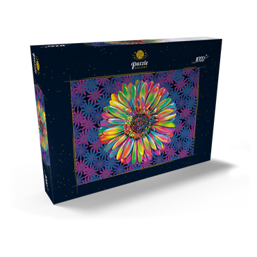 Darstellung des Puzzle Motivs Gerber Daisy 1000 Puzzle Schachtel Ansicht2