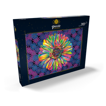 Darstellung des Puzzle Motivs Gerber Daisy 200 Puzzle Schachtel Ansicht2