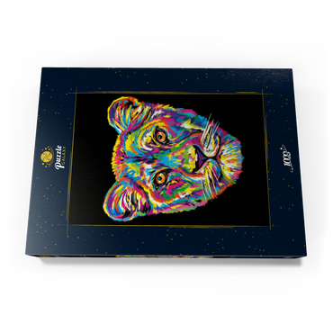Darstellung des Puzzle Motivs Lioness 1000 Puzzle Schachtel Ansicht3