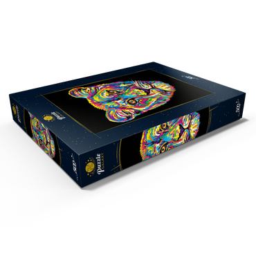 Darstellung des Puzzle Motivs Lioness 500 Puzzle Schachtel Ansicht1