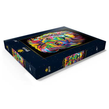 Darstellung des Puzzle Motivs Lion Head 100 Puzzle Schachtel Ansicht1