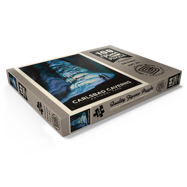Darstellung des Puzzle Motivs Carlsbad Caverns National Park: Big Room, Vintage Poster 100 Puzzle Schachtel Ansicht1