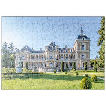Darstellung des Puzzle Motivs puzzleplate Hermesvilla in Wien, Österreich 200 Puzzle