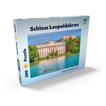 Darstellung des Puzzle Motivs Schloss Leopoldskron bei Salzburg, Österreich 200 Puzzle Schachtel Ansicht2
