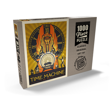 Darstellung des Puzzle Motivs The Time Machine: H.G. Wells 1000 Puzzle Schachtel Ansicht2