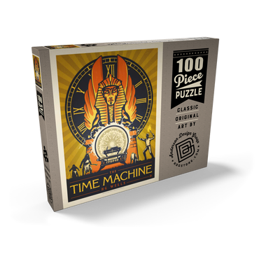 Darstellung des Puzzle Motivs The Time Machine: H.G. Wells 100 Puzzle Schachtel Ansicht2