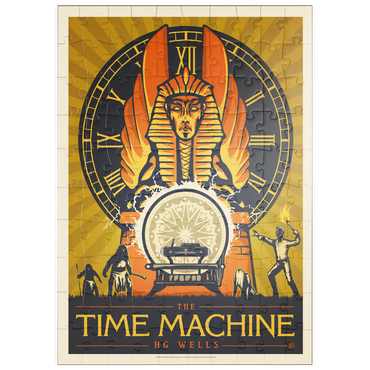 Darstellung des Puzzle Motivs puzzleplate The Time Machine: H.G. Wells 100 Puzzle