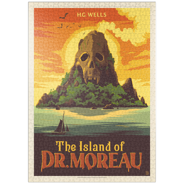 Darstellung des Puzzle Motivs puzzleplate The Island Of Dr. Moreau: H.G. Wells 1000 Puzzle