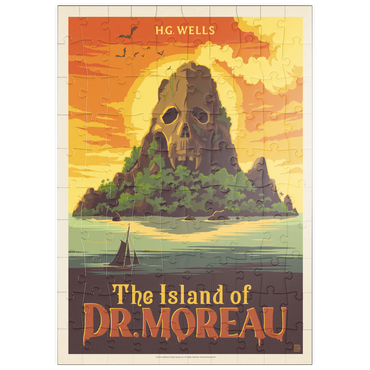 Darstellung des Puzzle Motivs puzzleplate The Island Of Dr. Moreau: H.G. Wells 100 Puzzle