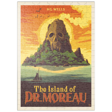 Darstellung des Puzzle Motivs puzzleplate The Island Of Dr. Moreau: H.G. Wells 200 Puzzle