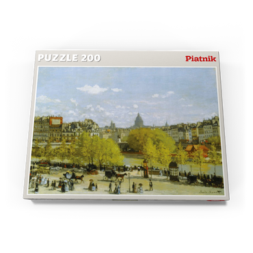 Darstellung des Puzzle Motivs Piatnik: Quai du Louvre, Paris 200 Puzzle Schachtel Ansicht3