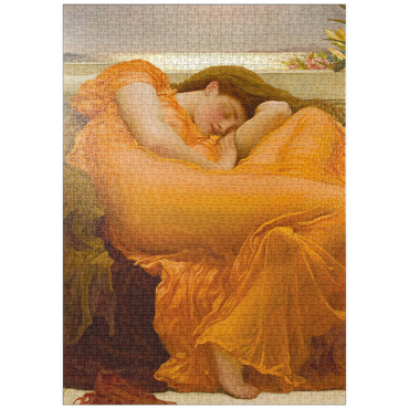 Darstellung des Puzzle Motivs puzzleplate Piatnik: Flaming June 1000 Puzzle