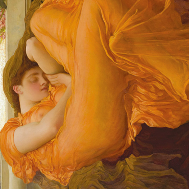 Darstellung des Puzzle Motivs Piatnik: Flaming June 1000 Puzzle 3D Modell
