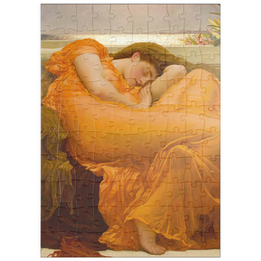 Darstellung des Puzzle Motivs puzzleplate Piatnik: Flaming June 100 Puzzle