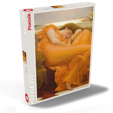 Darstellung des Puzzle Motivs Piatnik: Flaming June 200 Puzzle Schachtel Ansicht2