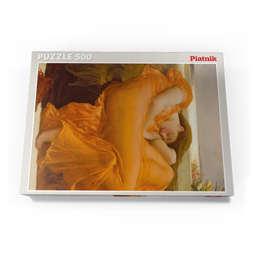 Darstellung des Puzzle Motivs Piatnik: Flaming June 500 Puzzle Schachtel Ansicht3