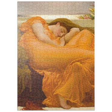 Darstellung des Puzzle Motivs puzzleplate Piatnik: Flaming June 500 Puzzle