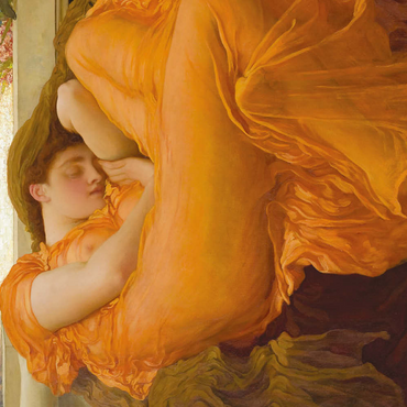 Darstellung des Puzzle Motivs Piatnik: Flaming June 500 Puzzle 3D Modell