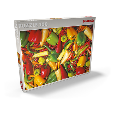 Darstellung des Puzzle Motivs Piatnik: Paprika 100 Puzzle Schachtel Ansicht2