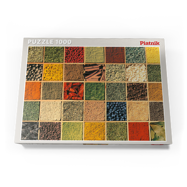 Darstellung des Puzzle Motivs Piatnik: Gewürze 1000 Puzzle Schachtel Ansicht3