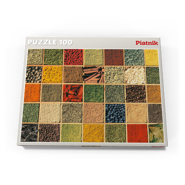 Darstellung des Puzzle Motivs Piatnik: Gewürze 100 Puzzle Schachtel Ansicht3