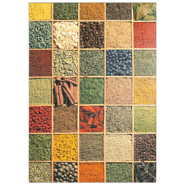Darstellung des Puzzle Motivs puzzleplate Piatnik: Gewürze 100 Puzzle