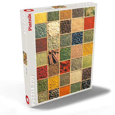 Darstellung des Puzzle Motivs Piatnik: Gewürze 200 Puzzle Schachtel Ansicht2