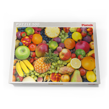 Darstellung des Puzzle Motivs Piatnik: Obst 500 Puzzle Schachtel Ansicht3
