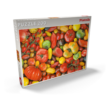 Darstellung des Puzzle Motivs Piatnik: Tomaten 200 Puzzle Schachtel Ansicht2