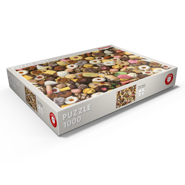 Darstellung des Puzzle Motivs Piatnik: Kekse 1000 Puzzle Schachtel Ansicht1