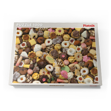 Darstellung des Puzzle Motivs Piatnik: Kekse 1000 Puzzle Schachtel Ansicht3