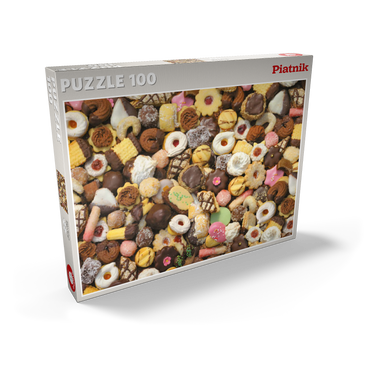 Darstellung des Puzzle Motivs Piatnik: Kekse 100 Puzzle Schachtel Ansicht2