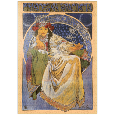 Darstellung des Puzzle Motivs puzzleplate Piatnik: Prinzessin Hyacinta 1000 Puzzle