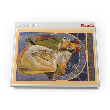 Darstellung des Puzzle Motivs Piatnik: Prinzessin Hyacinta 100 Puzzle Schachtel Ansicht3