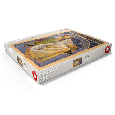 Darstellung des Puzzle Motivs Piatnik: Prinzessin Hyacinta 200 Puzzle Schachtel Ansicht1