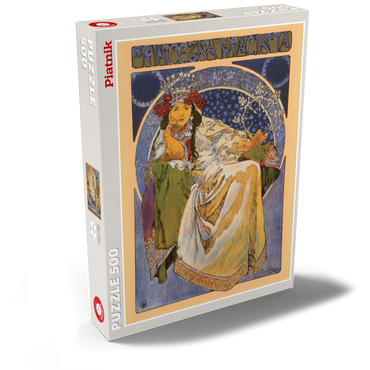 Darstellung des Puzzle Motivs Piatnik: Prinzessin Hyacinta 500 Puzzle Schachtel Ansicht2